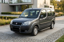 Fiat Doblo I 2005-2010 Estribos laterales Bosphorus Grey (2 uds., aluminio) foto 1