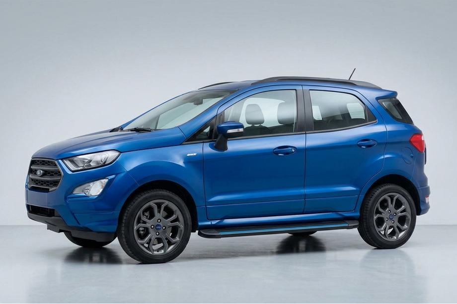 Ford Ecosport 2013-2022 Estribos Laterales Maya Blue (2 uds., Aluminio) Foto 1