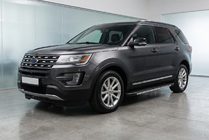 Ford Explorer 2011-2019 Estribos laterales Bosphorus Grey (2 uds., aluminio) foto 1
