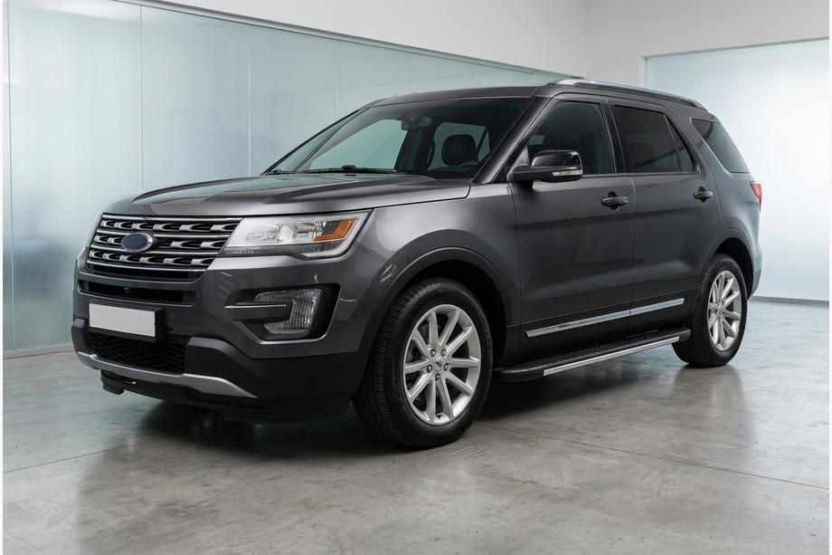 Ford Explorer 2011-2019 Estribos laterales Bosphorus Grey (2 uds., aluminio) Image