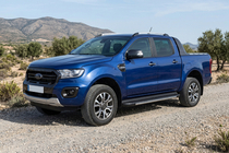Ford Ranger 2011–2022 Estribos laterales Bosphorus Grey (2 uds., aluminio) foto 1