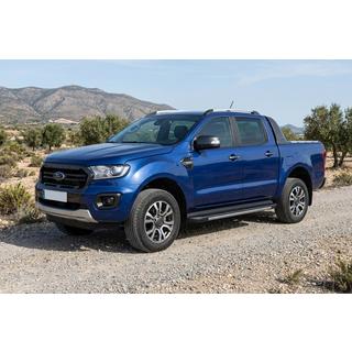 Estribos laterales Bosphorus Grey (2 uds., aluminio) Ford Ranger 2011–2022 foto 1
