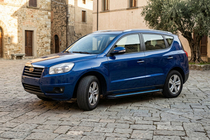 Geely Emgrand X7 2011- Estribos Laterales Maya Blue (2 uds., Aluminio) foto 1