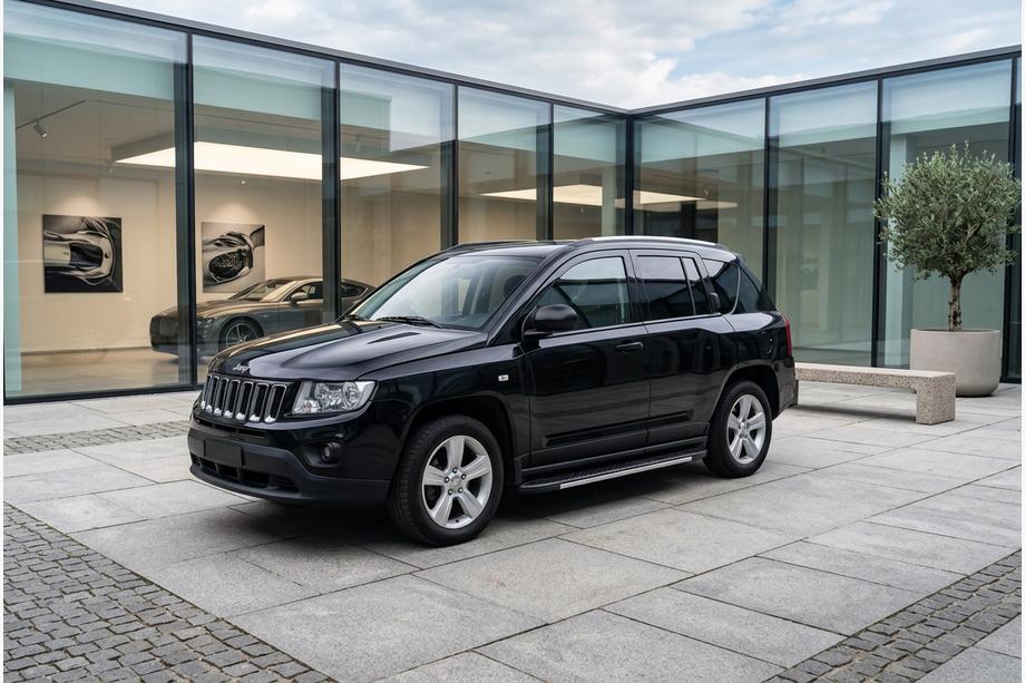 Jeep Compass 2006-2016 Estribos laterales Bosphorus Grey (2 uds., aluminio) Image