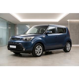 Estribos laterales Bosphorus Grey (2 uds., aluminio) Kia Soul II 2013-2018 foto 1
