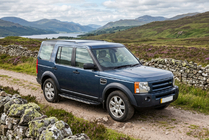 Land Rover Discovery III 2004–2009 Estribos laterales Bosphorus Grey (2 uds., aluminio) foto 1