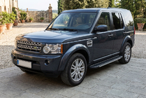 Land Rover Discovery IV 2009-2017 Estribos laterales Bosphorus Grey (2 uds., aluminio) foto 1