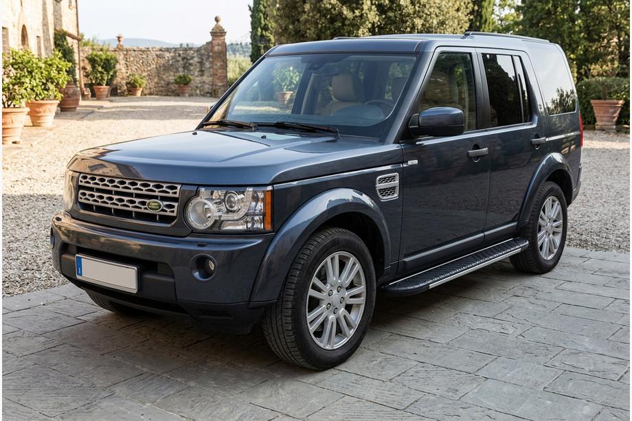 Land Rover Discovery IV 2009-2017 Estribos laterales Bosphorus Grey (2 uds., aluminio) Image