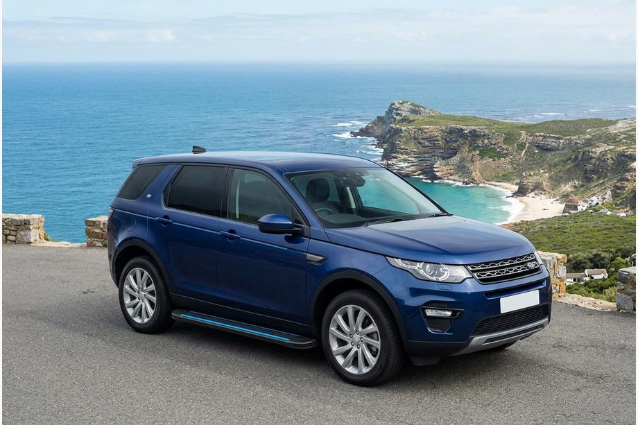Land Rover Discovery Sport 2014- Estribos Laterales Maya Blue (2 uds., Aluminio) 2014-2019 Foto 1