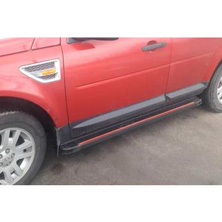 Estribos Laterales Maya Red (2 uds., Aluminio) Land Rover Freelander II 2006–2014 foto 1