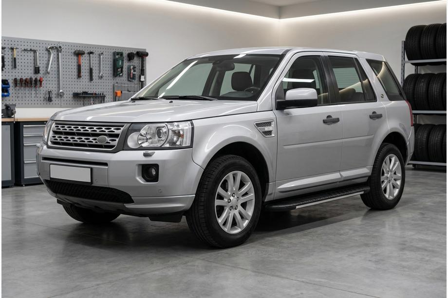 Land Rover Freelander II 2006–2014 Estribos laterales Bosphorus Grey (2 uds., aluminio) Image