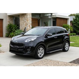 Estribos laterales Bosphorus Grey (2 uds., aluminio) Kia Sportage 2015-2021 foto 1
