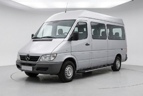 Mercedes Sprinter W901/902/903/904/905 1995–2006 Estribos laterales Bosphorus Grey (2 uds., aluminio) foto 1