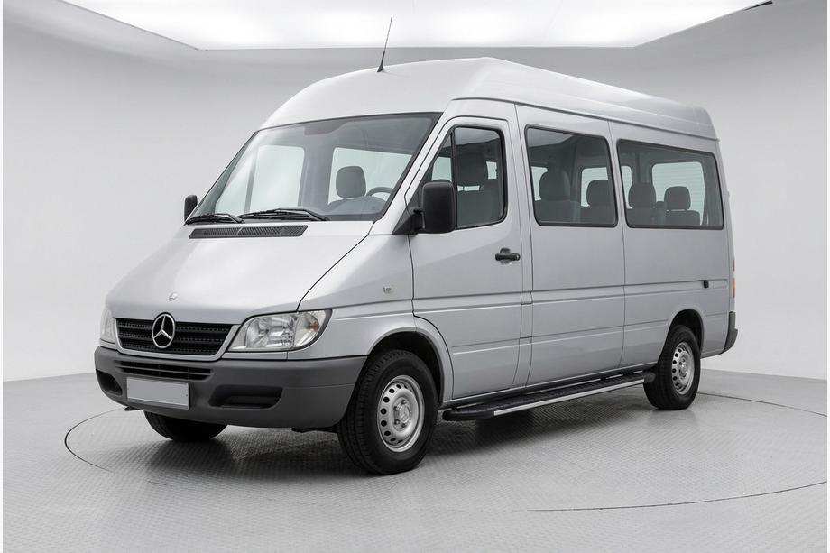 Mercedes Sprinter W901/902/903/904/905 1995–2006 Estribos laterales Bosphorus Grey (2 uds., aluminio) Image
