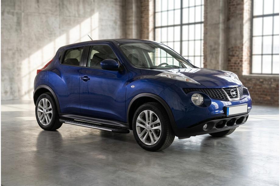 Nissan Juke 2010-2019 Estribos laterales Bosphorus Grey (2 uds., aluminio) Image
