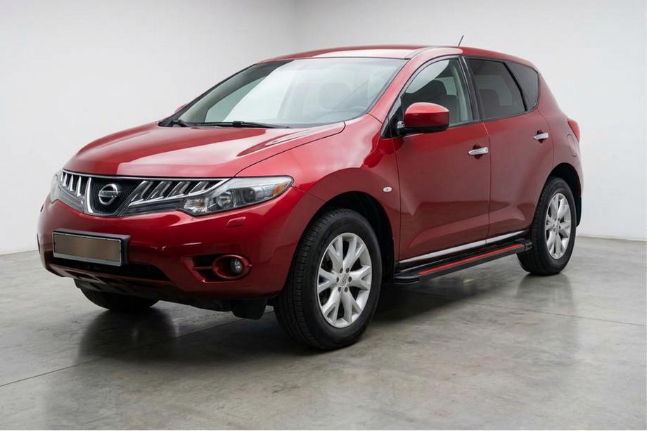 Nissan Murano 2008-2014 Estribos Laterales Maya Red (2 uds., Aluminio) Image