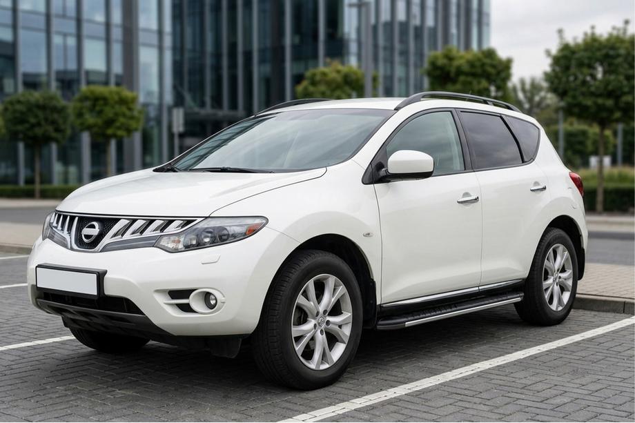 Nissan Murano 2008-2014 Estribos laterales Bosphorus Grey (2 uds., aluminio) Image
