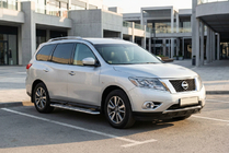 Nissan Pathfinder R52 2012-2021 Estribos Laterales Maydos V2 (2 uds., Aluminio) foto 1