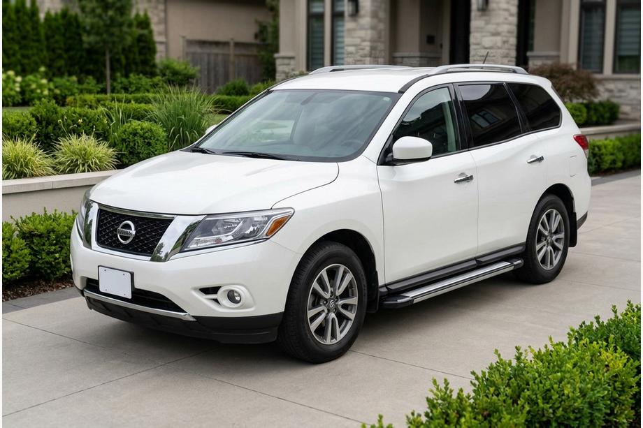 Nissan Pathfinder R52 2012-2021 Estribos Laterales Rainbow (2 uds., Aluminio) Image