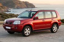 Nissan X-trail T30 2002-2007 Estribos Laterales Maya Red (2 uds., Aluminio) foto 1