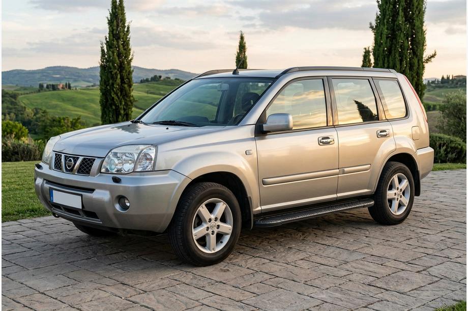 Nissan X-trail T30 2002-2007 Estribos Laterales Bosphorus Black (2 uds., Aluminio) Image