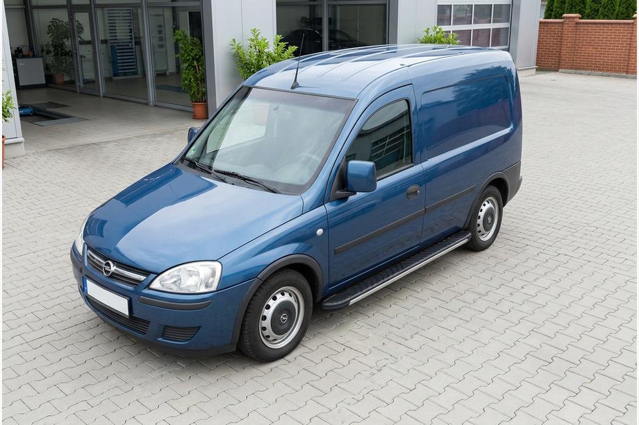 Opel Combo 2002–2012 Estribos laterales Bosphorus Grey (2 uds., aluminio) Image