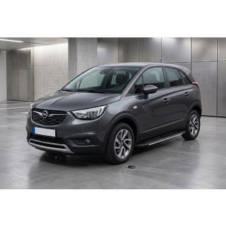 Estribos laterales Bosphorus Grey (2 uds., aluminio) Opel Crossland X 2017-2024 foto 1