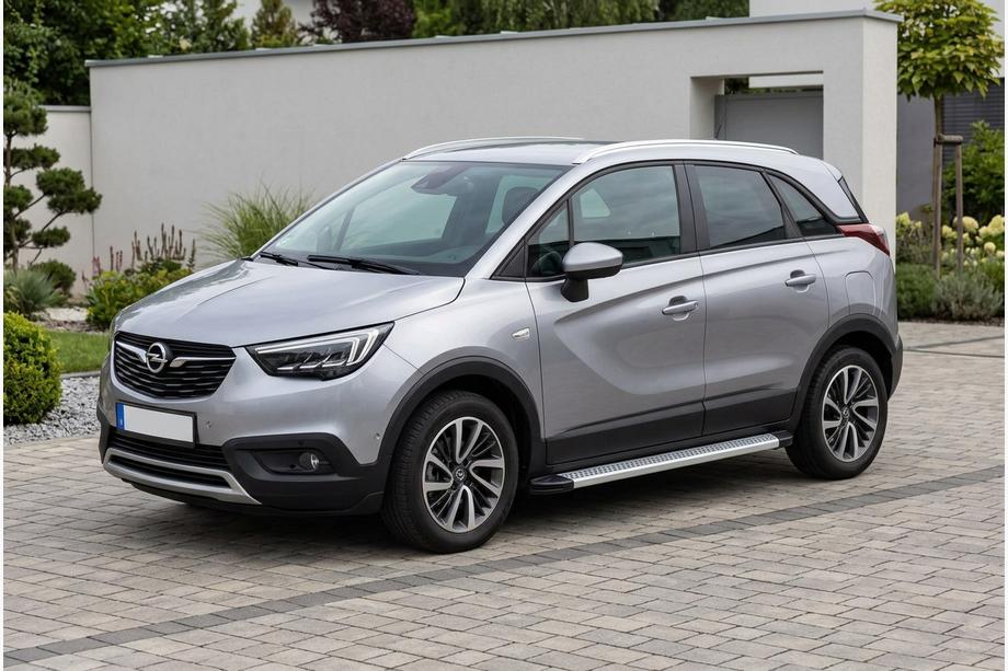Opel Crossland X 2017-2024 Estribos Laterales Maya V2 (2 uds., Aluminio) Image