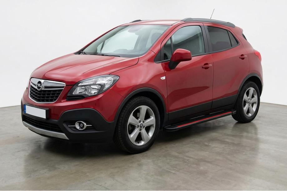Opel Mokka 2012-2021 Estribos Laterales Maya Red (2 uds., Aluminio) Image