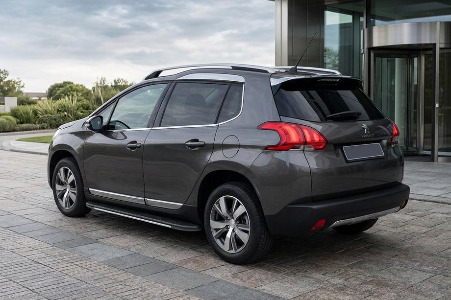 Peugeot 3008 2008-2016 Estribos laterales Bosphorus Grey (2 uds., aluminio) Image