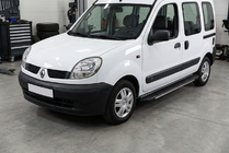 Renault Kangoo 1998-2008 Estribos laterales Bosphorus Grey (2 uds., aluminio) foto 1