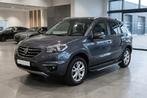 Renault Koleos 2008-2016 Estribos laterales Bosphorus Grey (2 uds., aluminio) foto 1