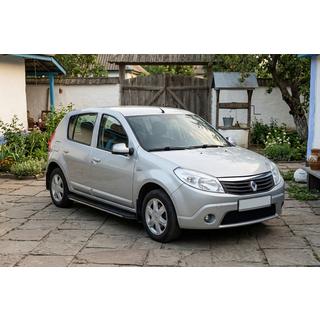 Estribos laterales Bosphorus Grey (2 uds., aluminio) Renault Sandero 2007-2013 foto 1