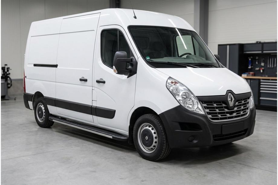 Renault Master 2011-2023 Estribos laterales Bosphorus Grey (2 uds., aluminio) Image