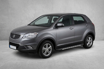SsangYong Korando 2010-2019 Estribos laterales Bosphorus Grey (2 uds., aluminio) foto 1