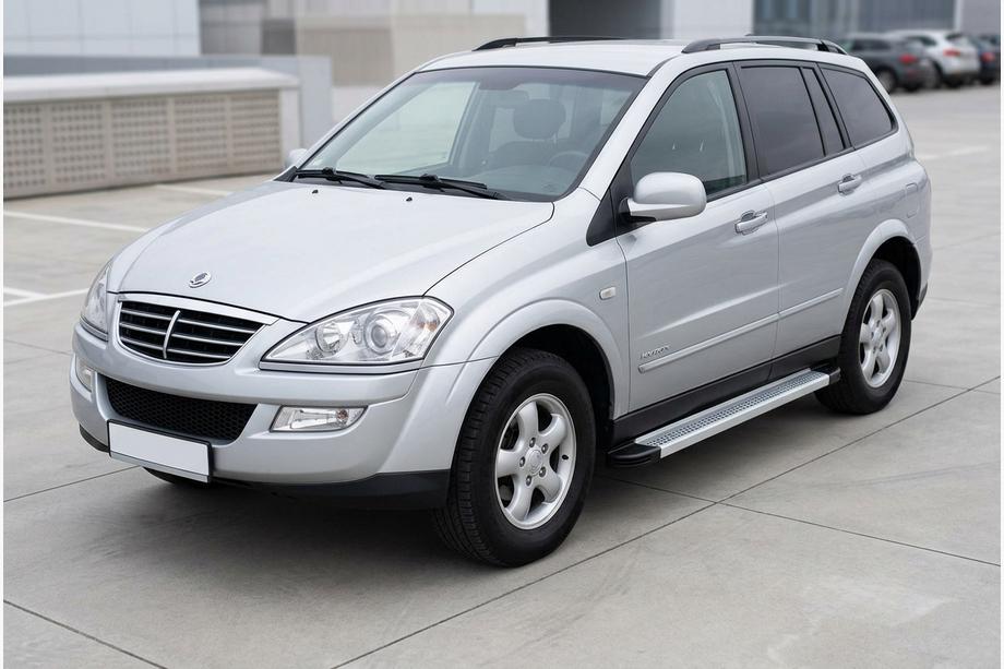 SsangYong Kyron 2005-2014 Estribos Laterales Maya V2 (2 uds., Aluminio) Image