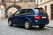 SsangYong Kyron 2005-2014 Estribos Laterales Maya Blue (2 uds., Aluminio) foto 1