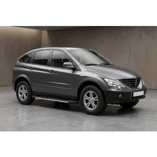 Estribos laterales Bosphorus Grey (2 uds., aluminio) SsangYong Action 2005-2018 foto 1