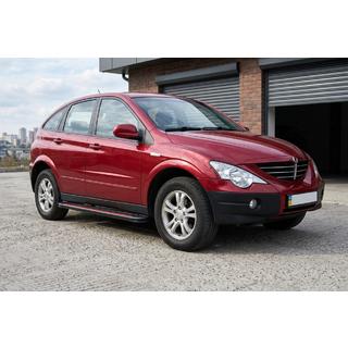 Estribos Laterales Maya Red (2 uds., Aluminio) SsangYong Action 2005-2018 foto 1