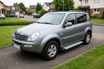 SsangYong Rexton I 2001-2017 Estribos Laterales Maya V2 (2 uds., Aluminio) 2012-2017 foto 1