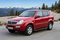 SsangYong Rexton I 2001-2017 Estribos Laterales Maya Red (2 uds., Aluminio) 2012-2017 foto 1
