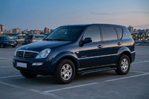 SsangYong Rexton I 2001-2017 Estribos Laterales Maya Blue (2 uds., Aluminio) foto 1