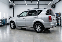 SsangYong Rexton I 2001-2017 Estribos Laterales Maydos V2 (2 uds., Aluminio y Acero Inoxidable) foto 1