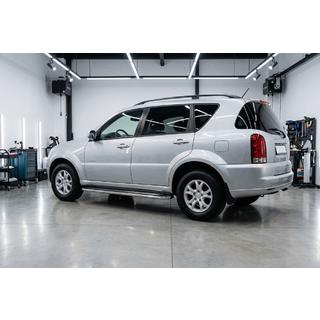 Estribos Laterales Maydos V2 (2 uds., Aluminio y Acero Inoxidable) SsangYong Rexton I 2001-2017 foto 1