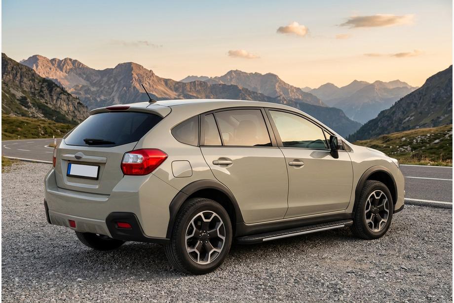 Subaru XV 2011-2017 Estribos laterales Bosphorus Grey (2 uds., aluminio) Image