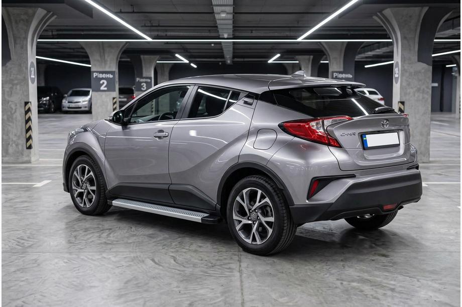 Toyota C-HR 2016-2023 Estribos Laterales Maya V2 (2 uds., Aluminio) Image