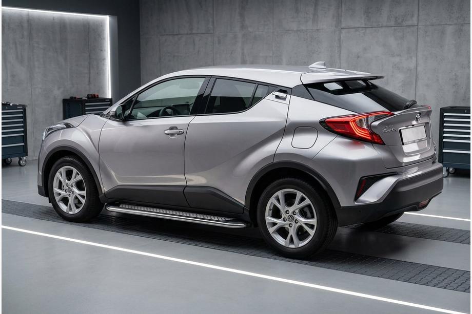 Toyota C-HR 2016-2023 Estribos Laterales Maydos V2 (2 uds., Aluminio) Image