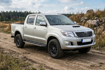 Toyota Hilux 2006-2015 Estribos laterales Bosphorus Grey (2 uds., aluminio) foto 1