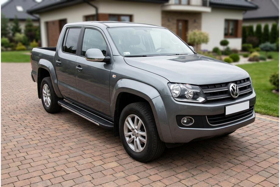 Volkswagen Amarok 2010-2022 Estribos laterales Bosphorus Grey (2 uds., aluminio) Image