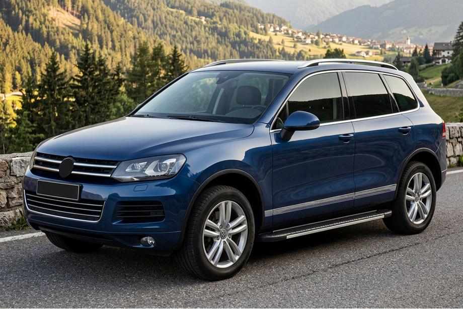 Volkswagen Touareg 2010-2018 Estribos laterales Bosphorus Grey (2 uds., aluminio) Image